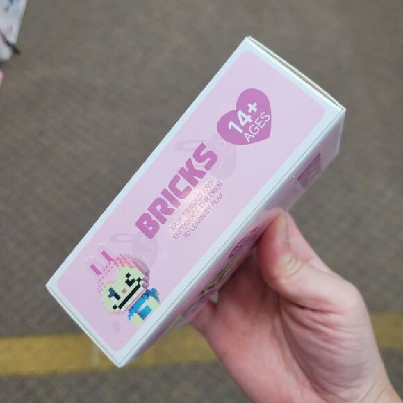 Brand New Labubu Pink Bricks Lego Figure - Picture 2 of 5
